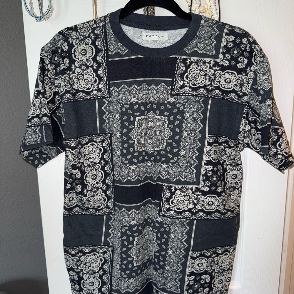 Pacsun Bandana Print Men's Shirt